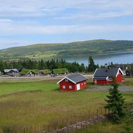 Leilighet Med Panoramautsikt Sjusjoen Innendors Parkering Exterior photo