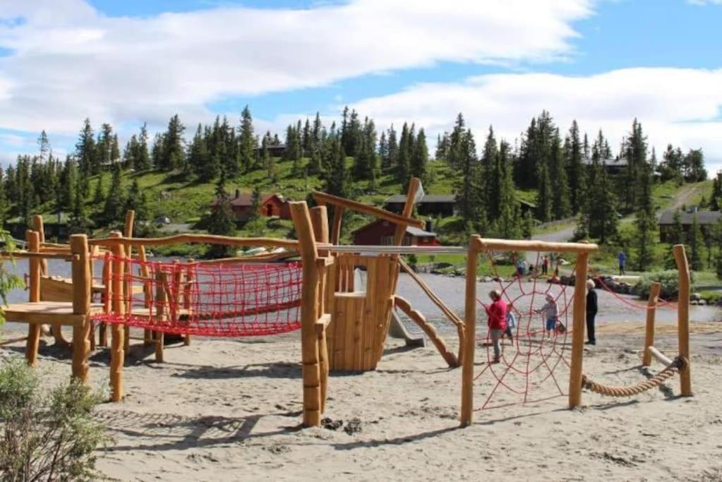 Med Panoramautsikt Innendors Parkering * Sjusjoen