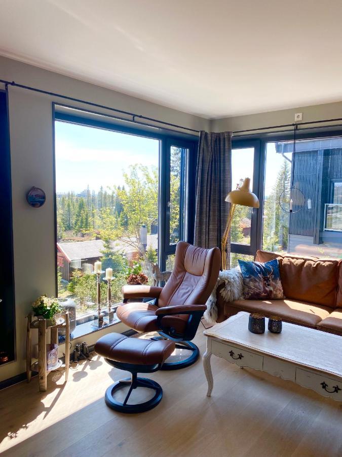 Med Panoramautsikt Innendors Parkering * Sjusjoen
