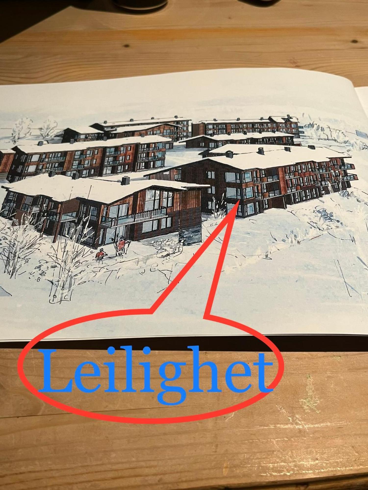Med Panoramautsikt Innendors Parkering * Sjusjoen